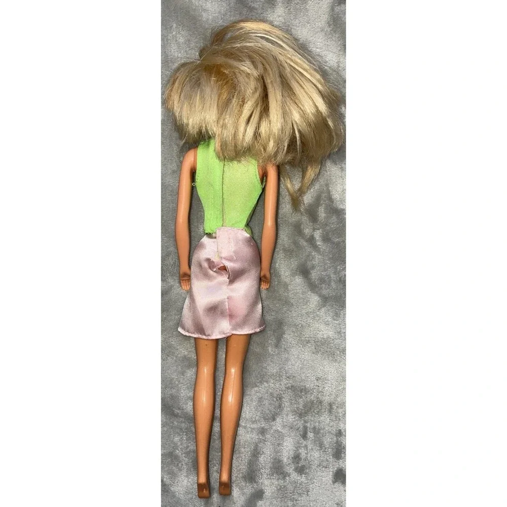 Vintage 1966 Barbie Doll TNT Body 1991 Head 1993 Vest And‎ Skirt Lot *defect